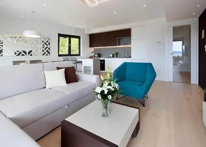 Modena Maris-heated Pool-grill-relax-jacuzzi Apartment Opatija